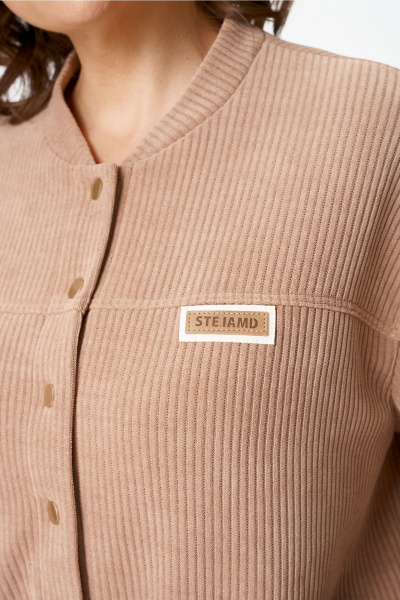 Брюки, бомбер Bonna Image 1014-1 бежевый - фото 7