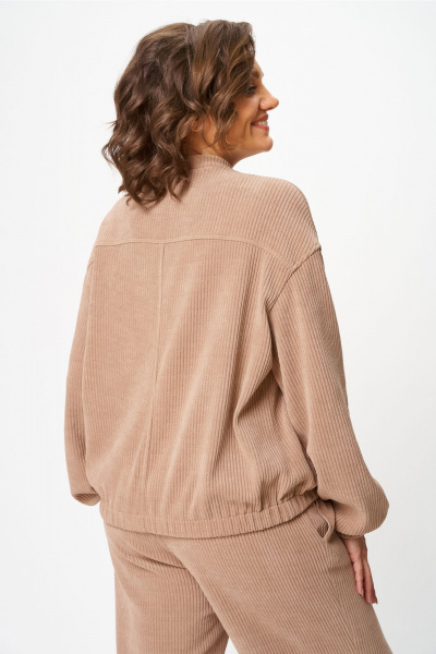 Брюки, бомбер Bonna Image 1014-1 бежевый - фото 4