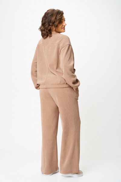 Брюки, бомбер Bonna Image 1014-1 бежевый - фото 2