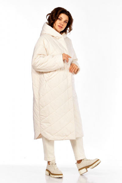 Пальто Диомант 2115 бежевый - фото 8