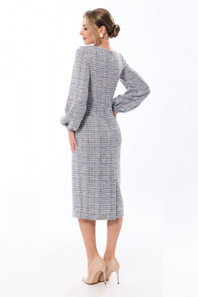 Платье Golden Valley 4855-2 голубой - фото 3