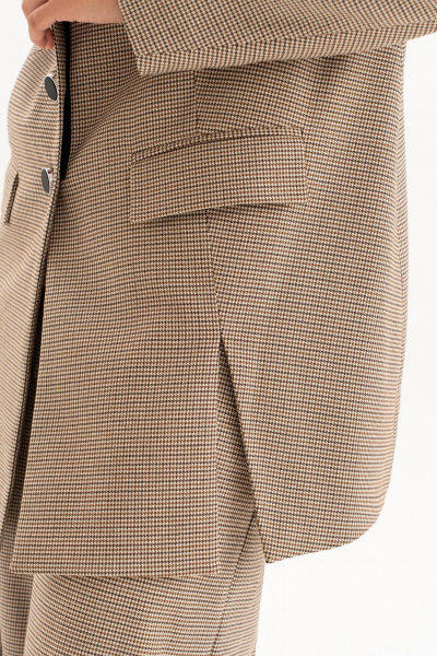 Брюки, жакет Luna 261 бежевый - фото 16