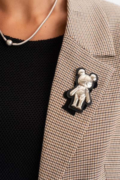 Брюки, жакет Luna 261 бежевый - фото 14