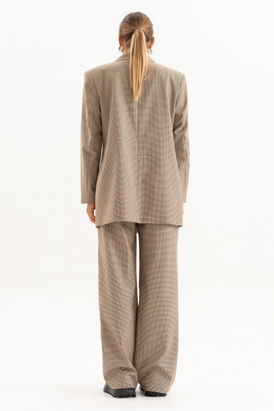 Брюки, жакет Luna 261 бежевый - фото 9