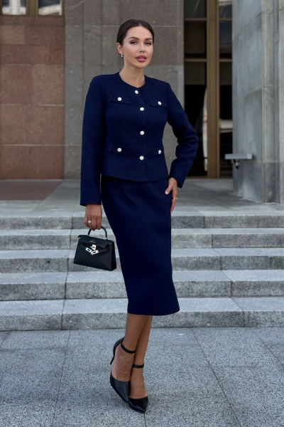 Жакет, юбка Urs 24-411-2 - фото 11