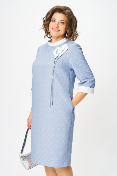 Платье Michel chic 2185 голубой - фото 6