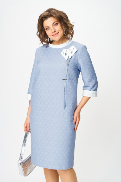 Платье Michel chic 2185 голубой - фото 5
