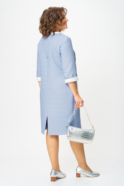 Платье Michel chic 2185 голубой - фото 4