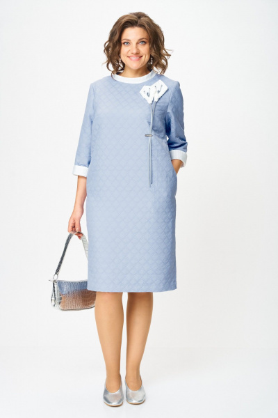 Платье Michel chic 2185 голубой - фото 1