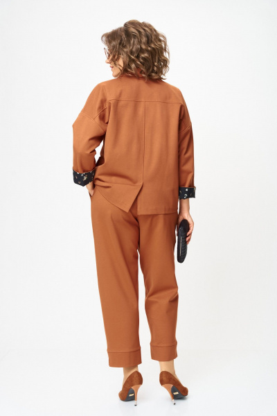 Брюки, жакет Michel chic 1437 виски - фото 5