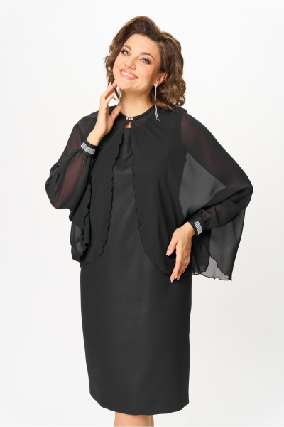 Болеро, платье Vilena 1106 черный - фото 12