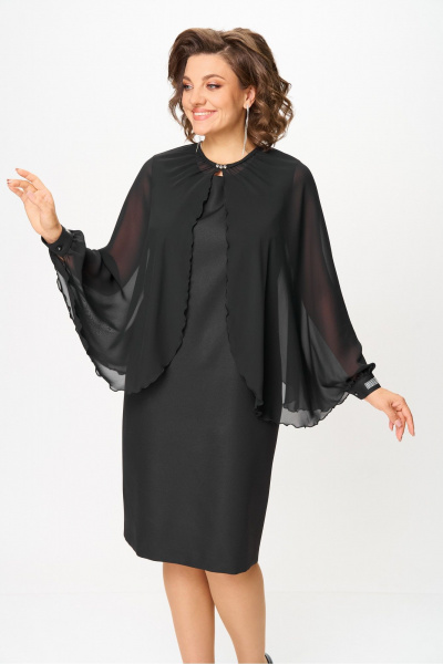 Болеро, платье Vilena 1106 черный - фото 10