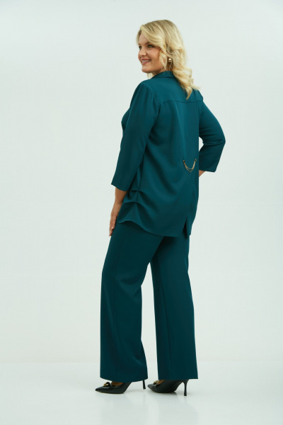 Брюки, туника Vilena 1109 бутылка - фото 10