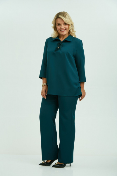 Брюки, туника Vilena 1109 бутылка - фото 2