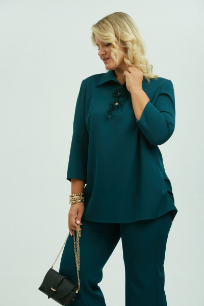 Брюки, туника Vilena 1109 бутылка - фото 3