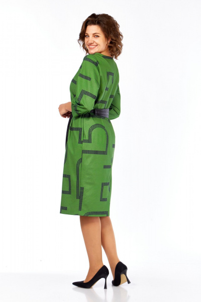 Платье Rishelie 1000 зеленый - фото 6