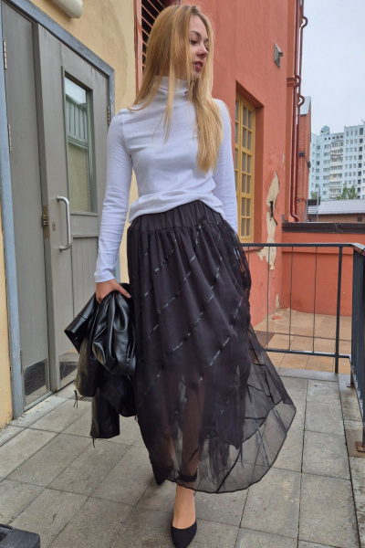 Водолазка Shymoda 444-25 белый - фото 2