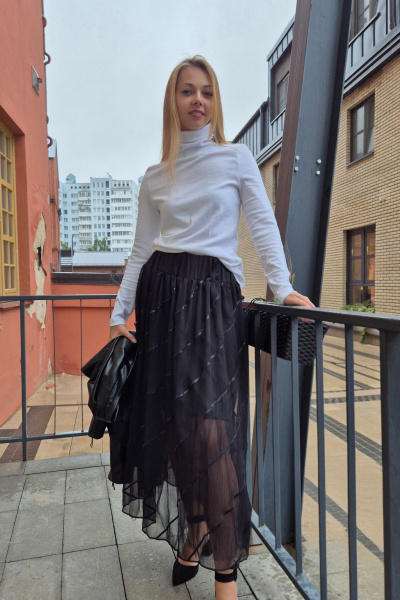 Водолазка Shymoda 444-25 белый - фото 1