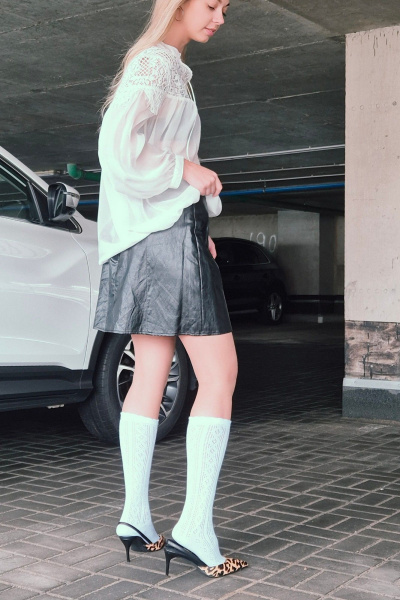 Блуза Shymoda 449-25 белый - фото 3