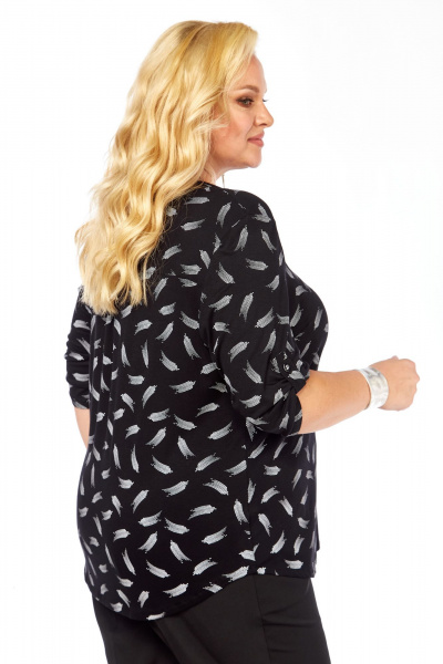 Блуза Abbi 4068 черный - фото 9