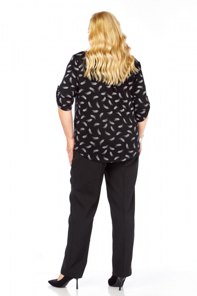 Блуза Abbi 4068 черный - фото 5