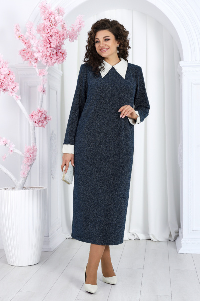 Платье Ninele 6036 светло-синий - фото 1