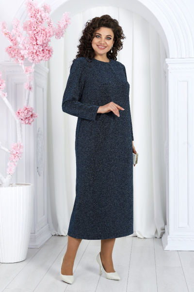 Платье Ninele 6036 светло-синий - фото 8