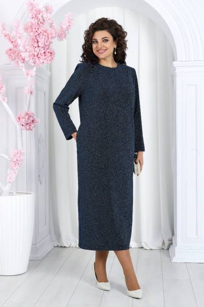 Платье Ninele 6036 светло-синий - фото 10