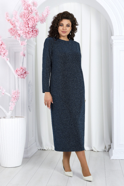 Платье Ninele 6036 светло-синий - фото 11