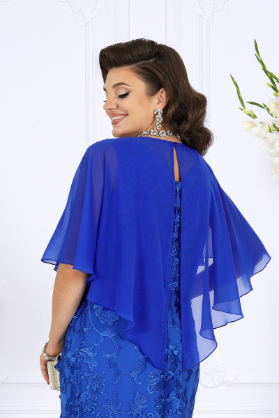 Платье Ninele 6081 василек - фото 7