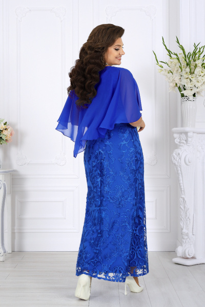 Платье Ninele 6081 василек - фото 8