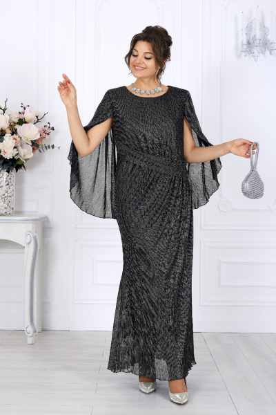 Платье Ninele 6082 черный - фото 1