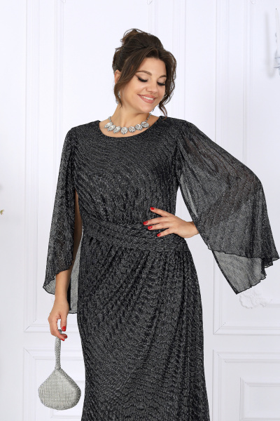 Платье Ninele 6082 черный - фото 3