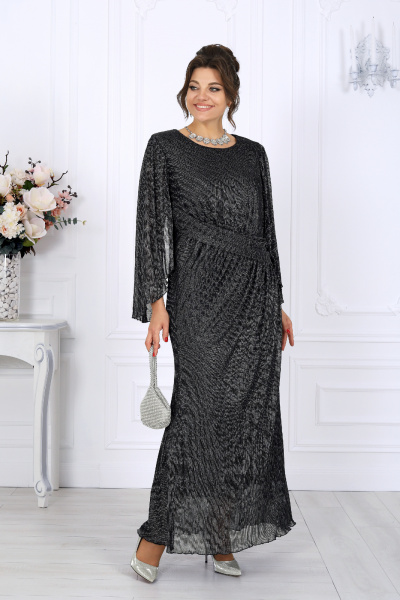 Платье Ninele 6082 черный - фото 4