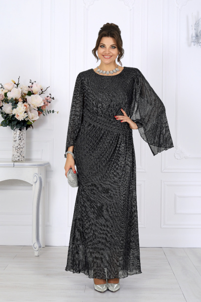 Платье Ninele 6082 черный - фото 6