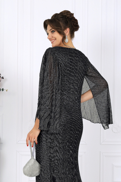 Платье Ninele 6082 черный - фото 8