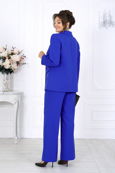 Брюки, жакет Ninele 6086 василек - фото 9