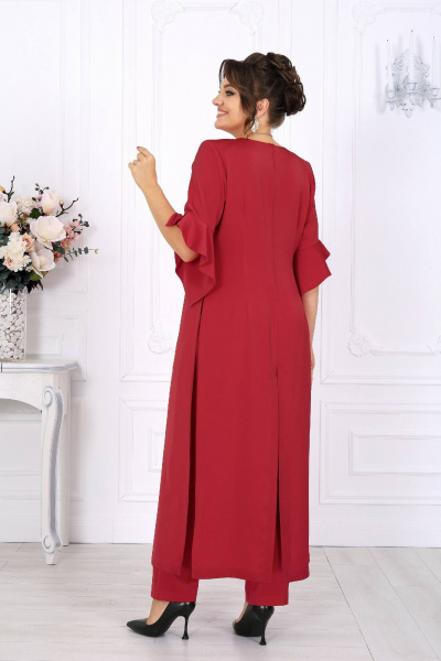 Брюки, туника Ninele 6010 красный - фото 10