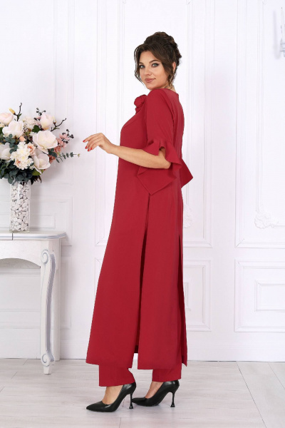 Брюки, туника Ninele 6010 красный - фото 8