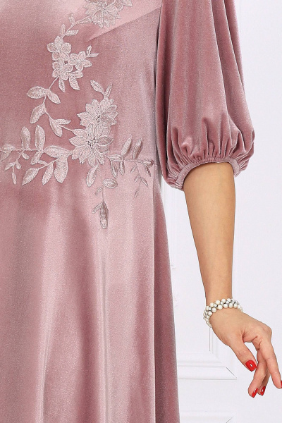Платье Ninele 6025 пудра - фото 7