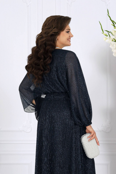 Платье Ninele 6065 синий - фото 7