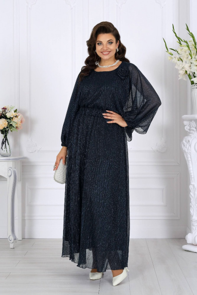 Платье Ninele 6065 синий - фото 3