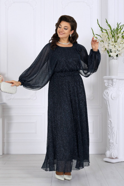 Платье Ninele 6065 синий - фото 1