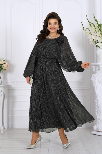Платье Ninele 6065 черный - фото 6