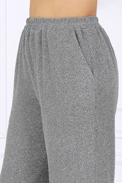 Блуза, брюки Ninele 6070 серебро - фото 10