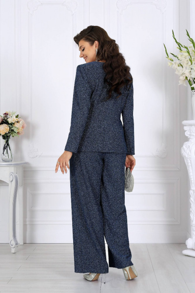 Блуза, брюки Ninele 6070 светло-синий - фото 8