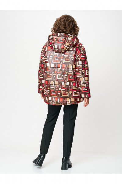 Куртка Zlata 4458 терракотовый - фото 3