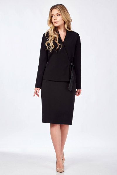 Жакет Линия Л А-2005 черный - фото 1