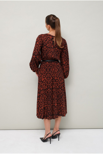 Повседневное платье с резинкой и ремнем PUR PUR 11-136/8 - фото 4