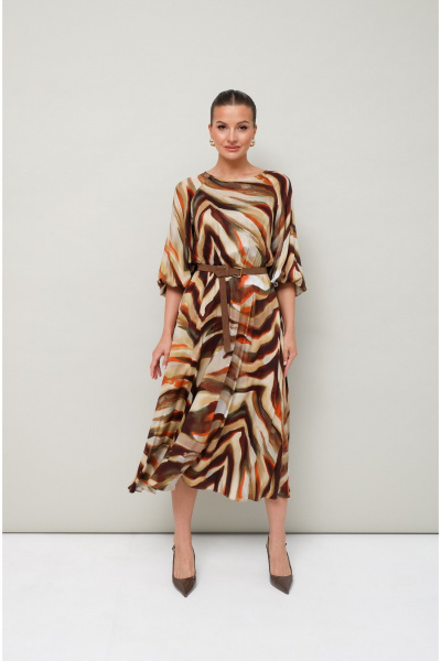 Платье с принтом и съемным ремнем PUR PUR 11-136/9 - фото 3